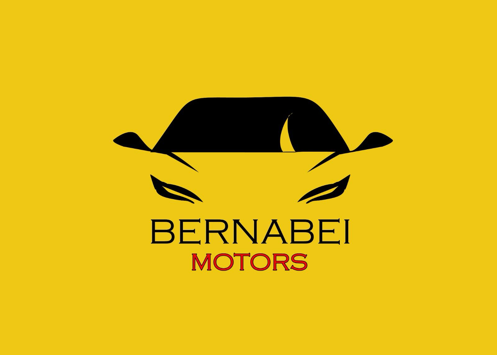 logo Bernabei motors giallo